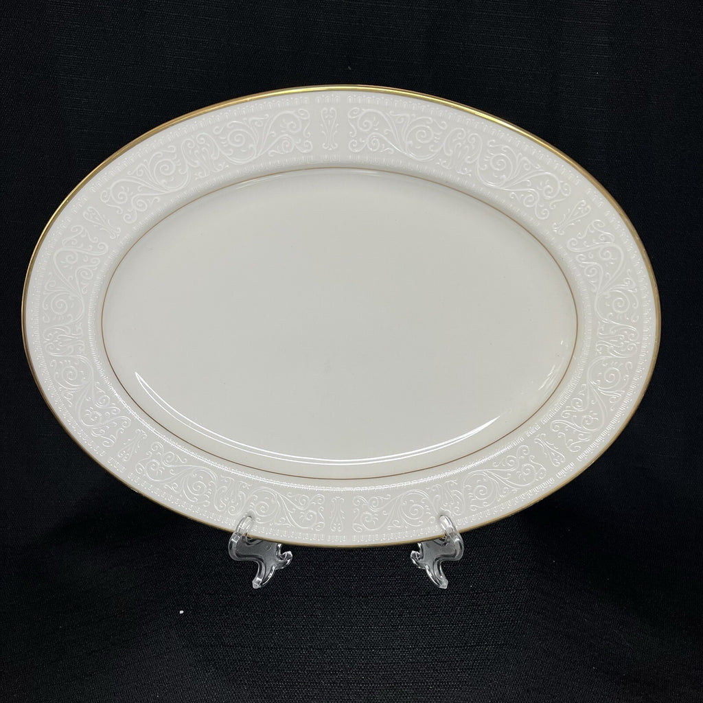 Noritake Tulane 13.5" Oval Serving Platter (pattern #7562).