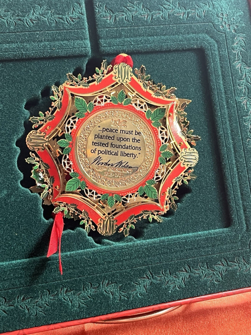 The White House Historical Association 2013 Christmas Ornament in Original Box