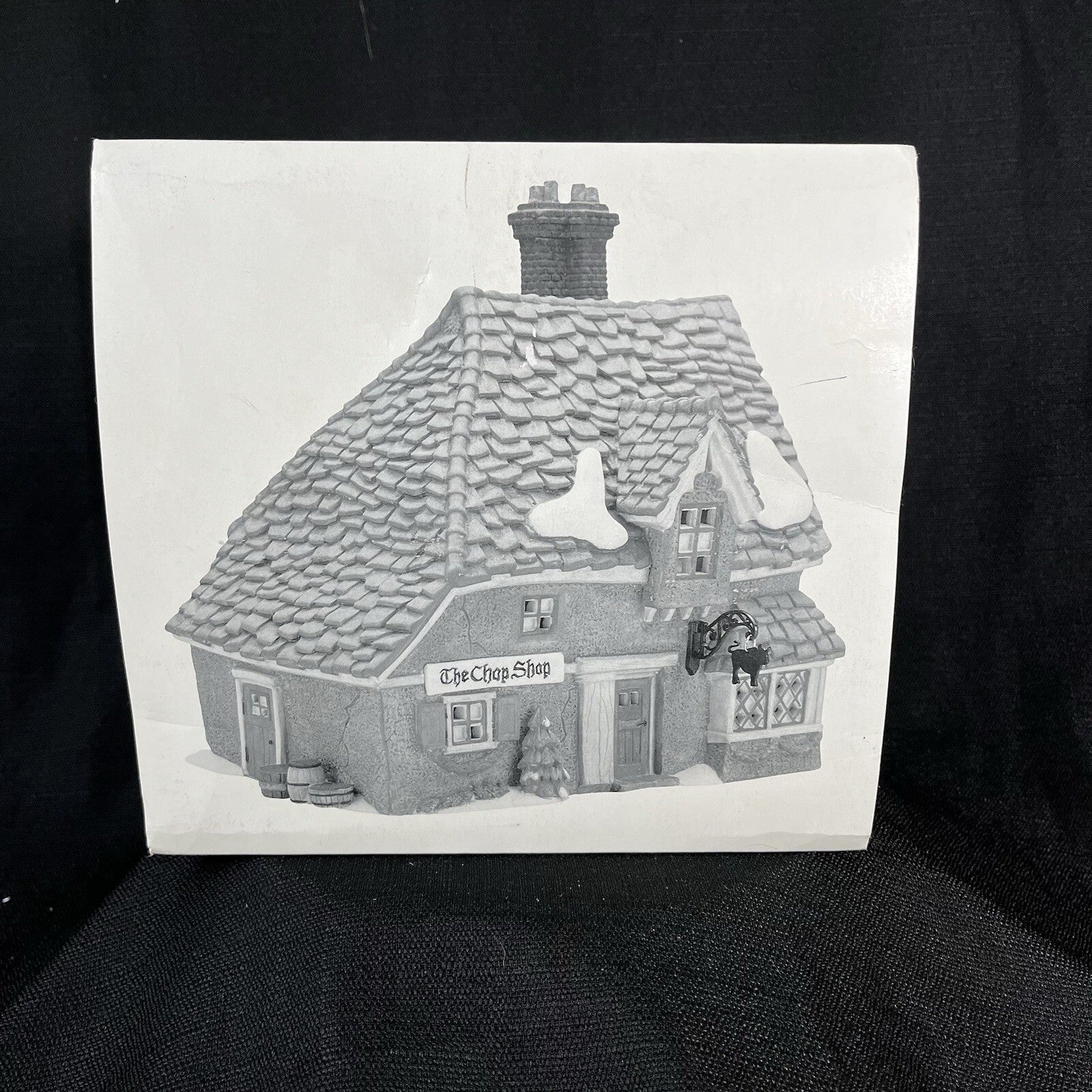 Department Dept 56 Snow Village The Chop Shop 58331 w Box