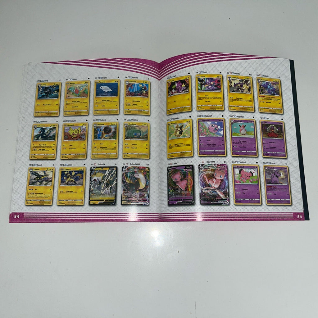 Pokemon TCG Sword & Shield: Fusion Strike Elite Trainer Box Players Guide Book
