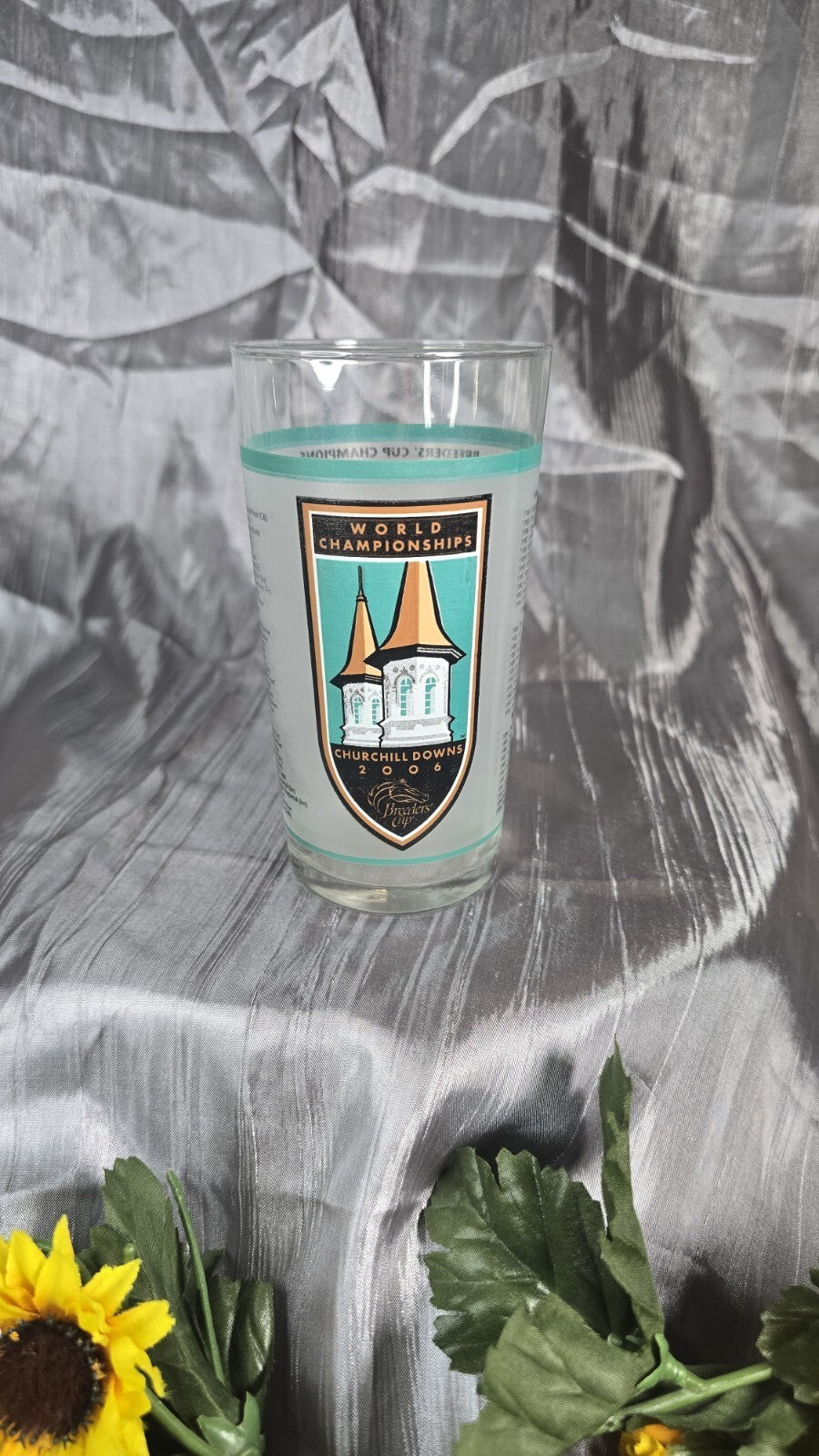 Breeders Cup 2006 World Championships Churchill Downs Mint Julep 5.25" Glass