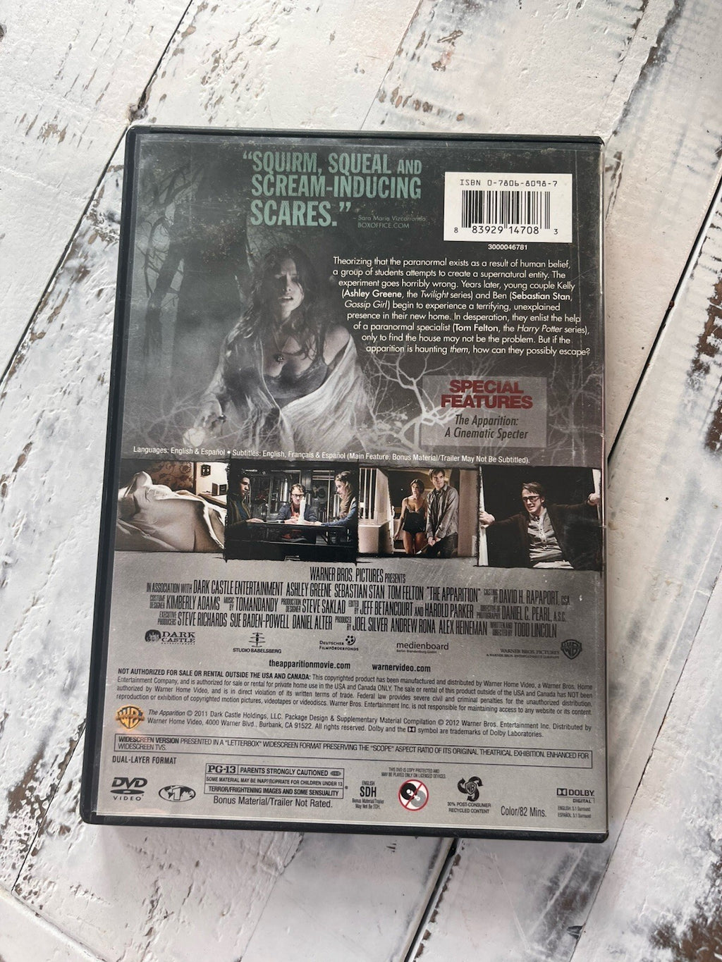 The Apparition (DVD, 2012)