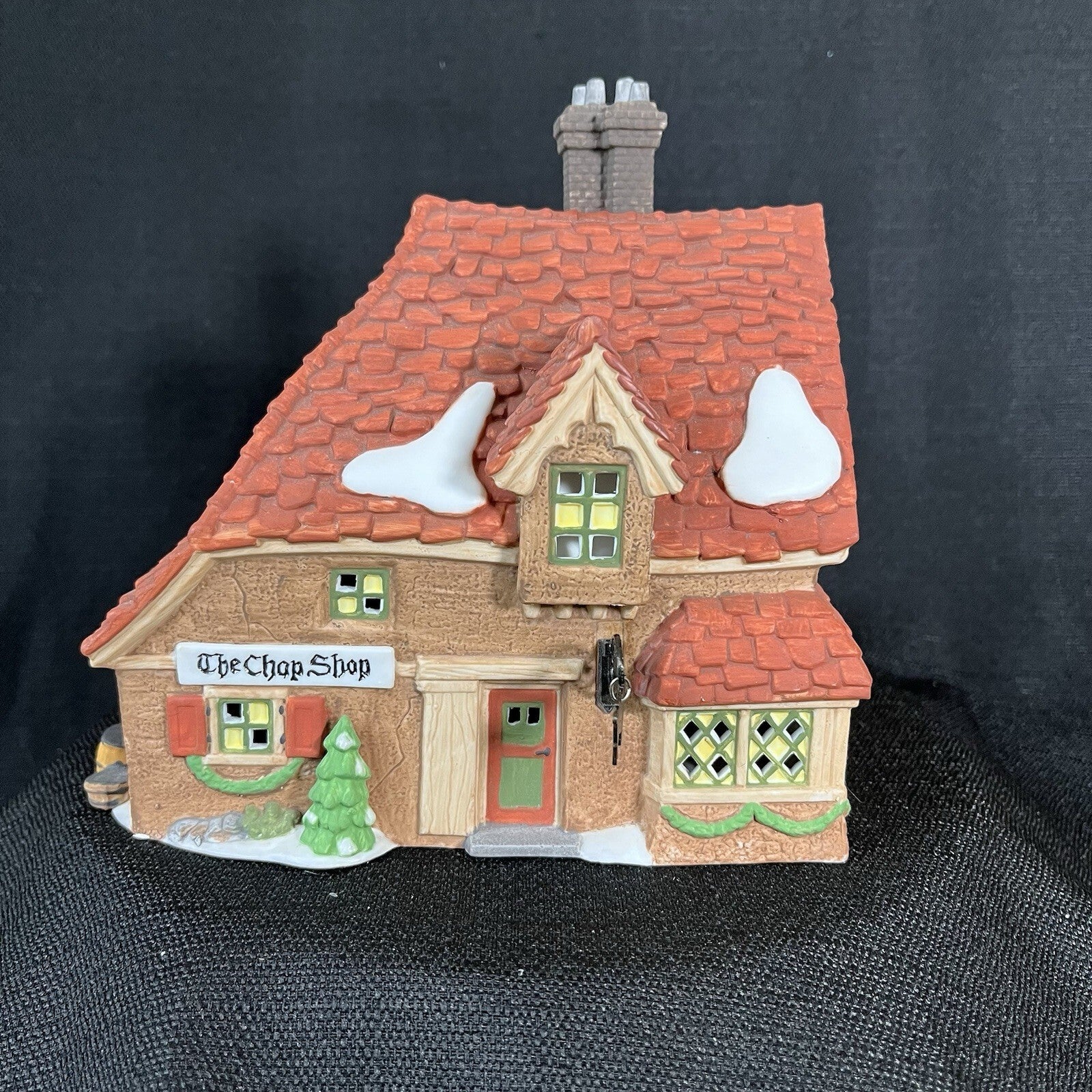 Department Dept 56 Snow Village The Chop Shop 58331 w Box