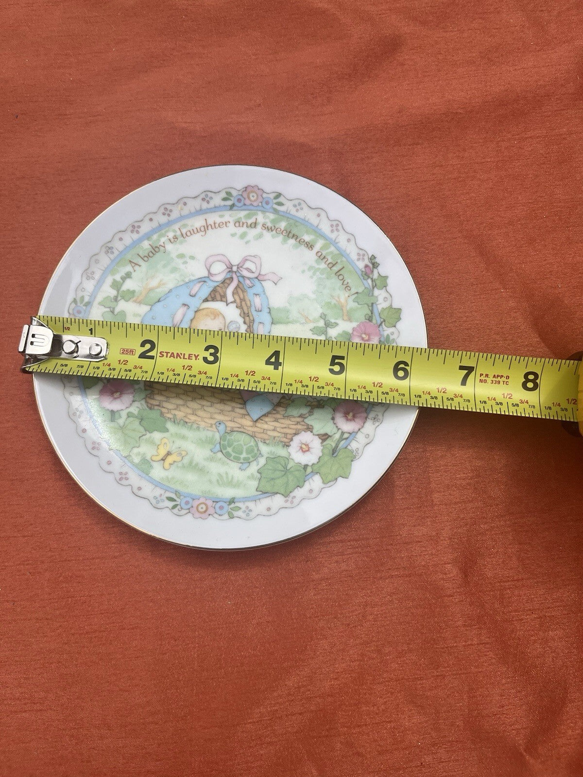 Lasting Memories Baby 6 1/4" Collector's Plate from American Greetings - 1985