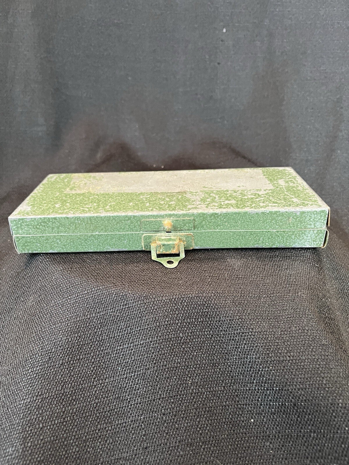 Allied vintage metal box,  a tool or storage box For Hex Bit Set
