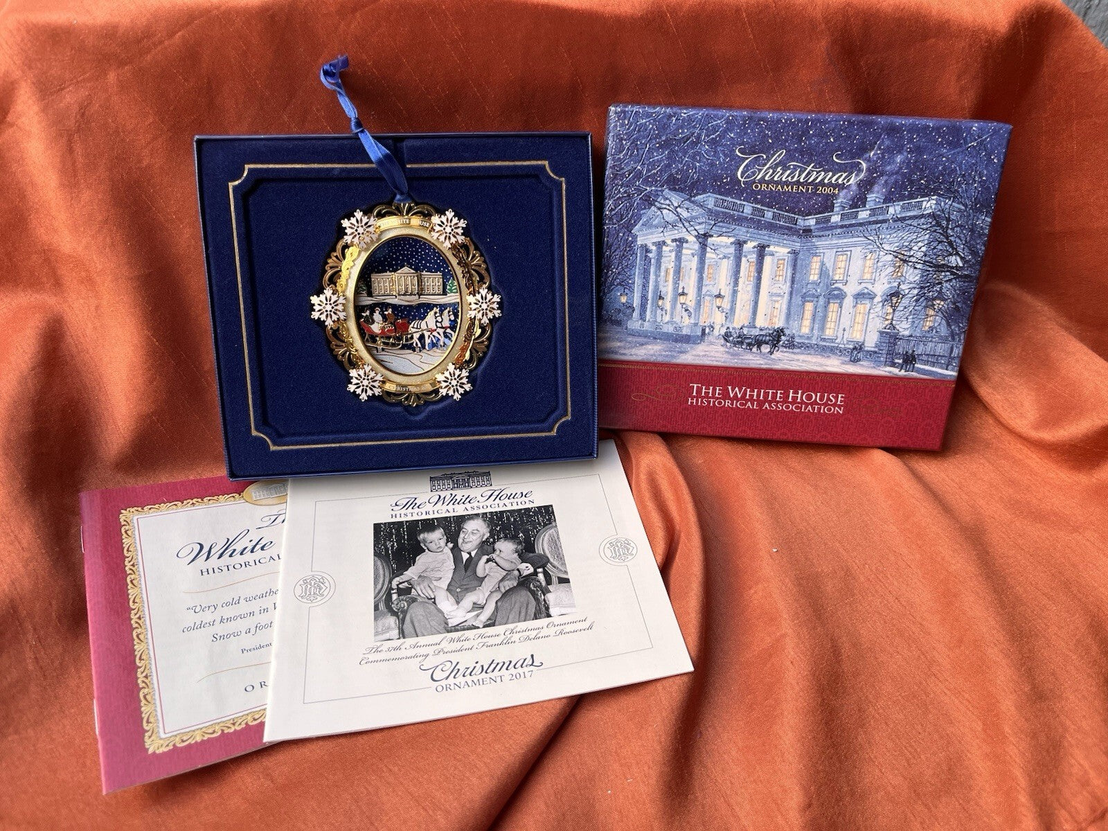 The White House Historical Association Christmas Ornament 2004
