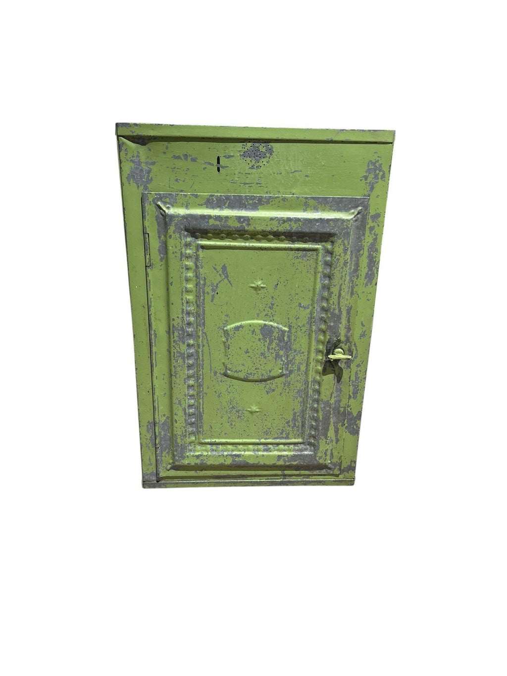 Antique Tin Home Comfort Bread & Cake Cabinet Vented 3 Tier Upright Pie Safe
