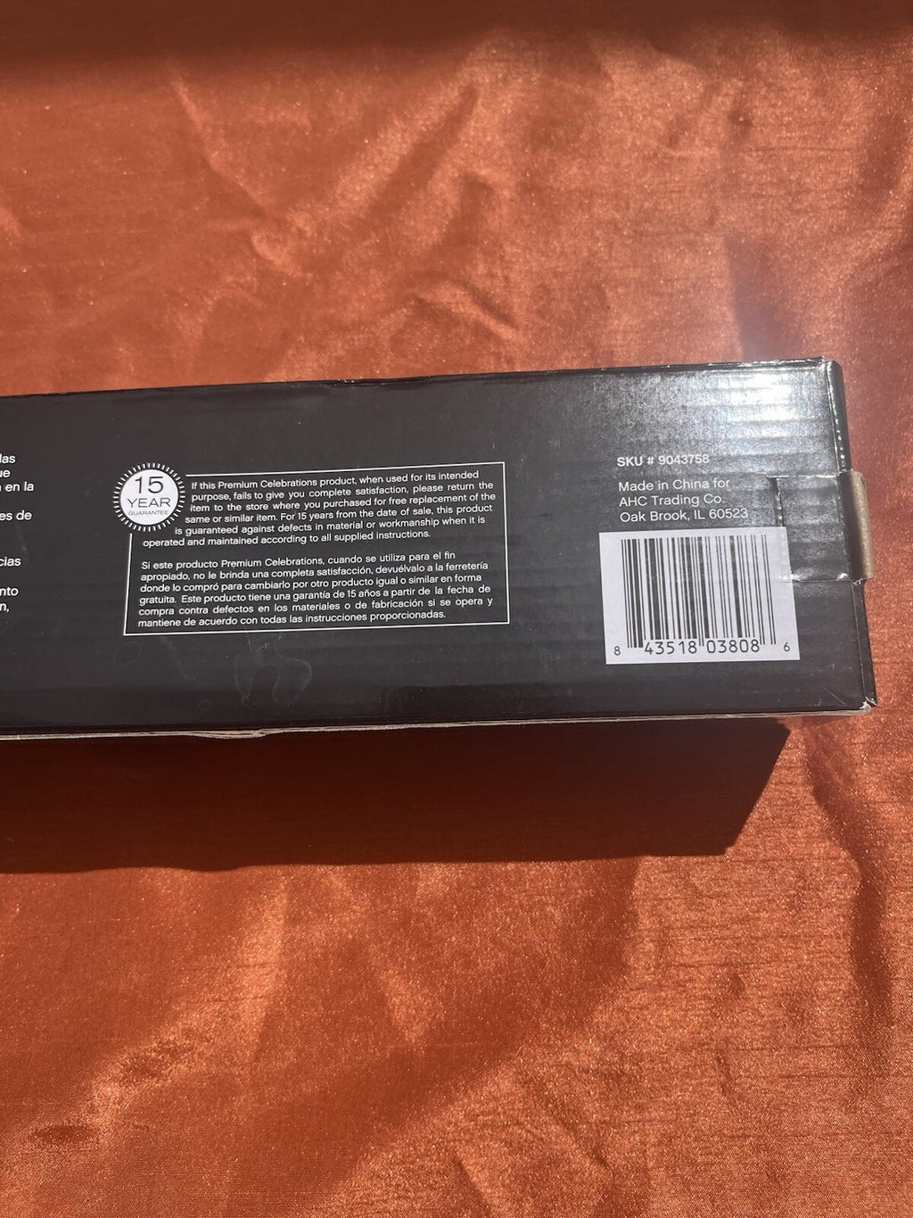 Holiday Bright Light LED16SHS-SPWTW LED Sphere, Silver Wire One NIB One Out