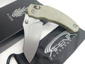 Kizer Bulldog EDC Folding Pocket Knife Nitro V Steel Blade Micarta Handle