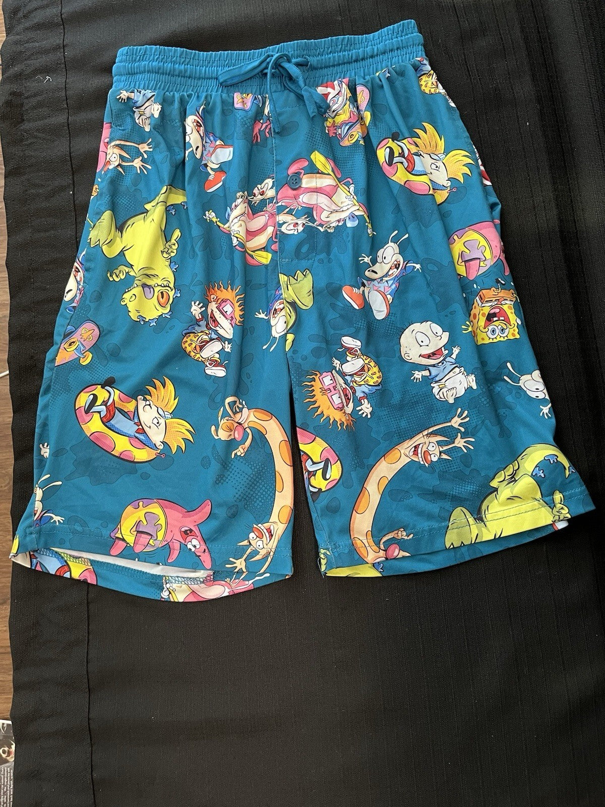 Nickolden Men Shorts Size  S Ren And Stimpy Sponge bob Rugrats