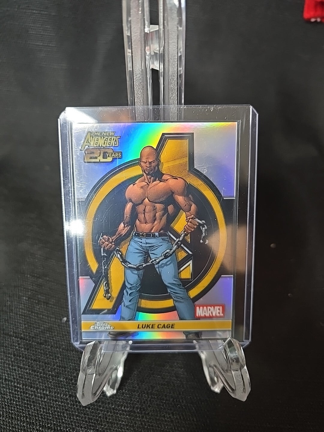 2025 Topps Chrome Marvel Luke Cage  The New Avengers 20th Anniversary #AV-2