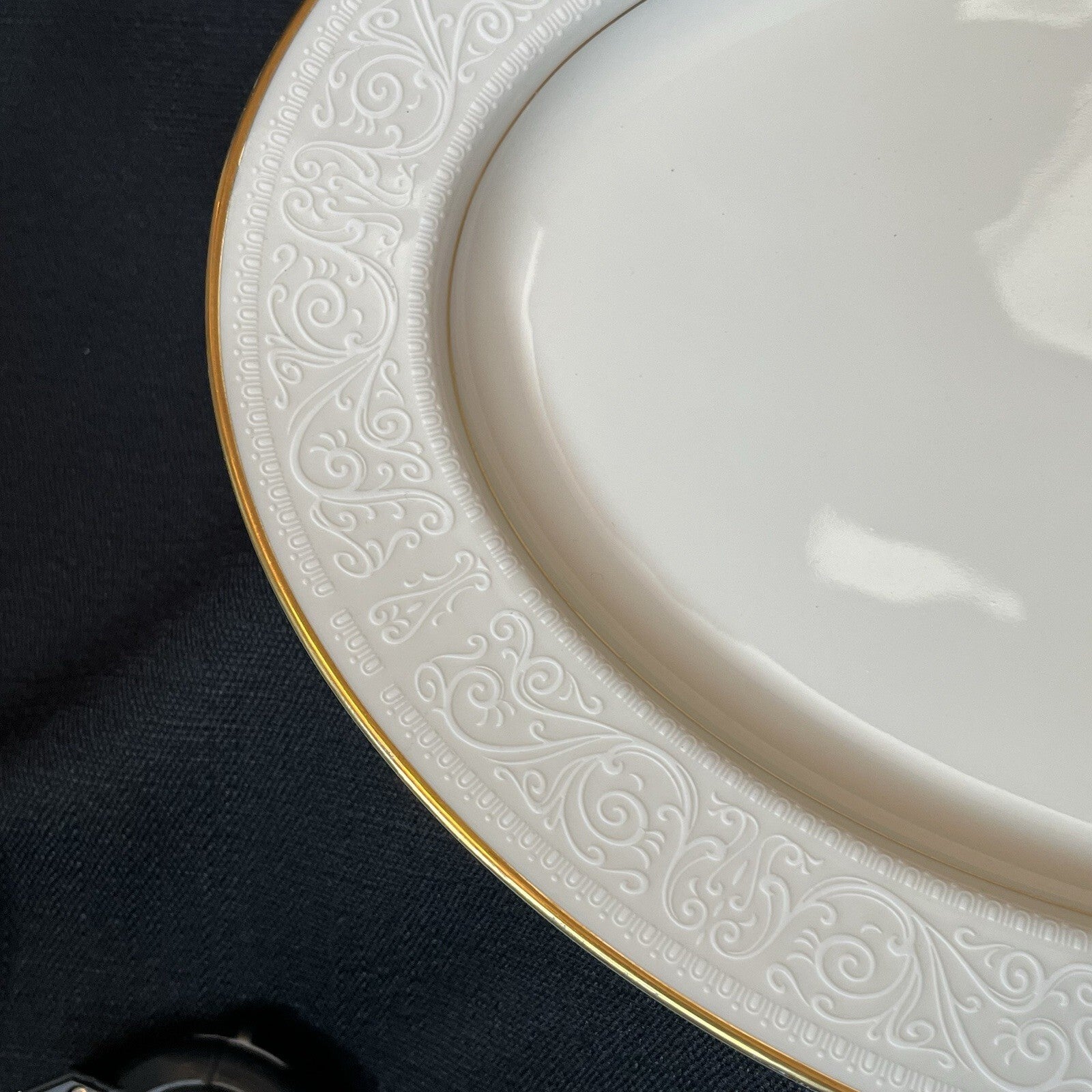 Noritake Tulane 13.5" Oval Serving Platter pattern #7562