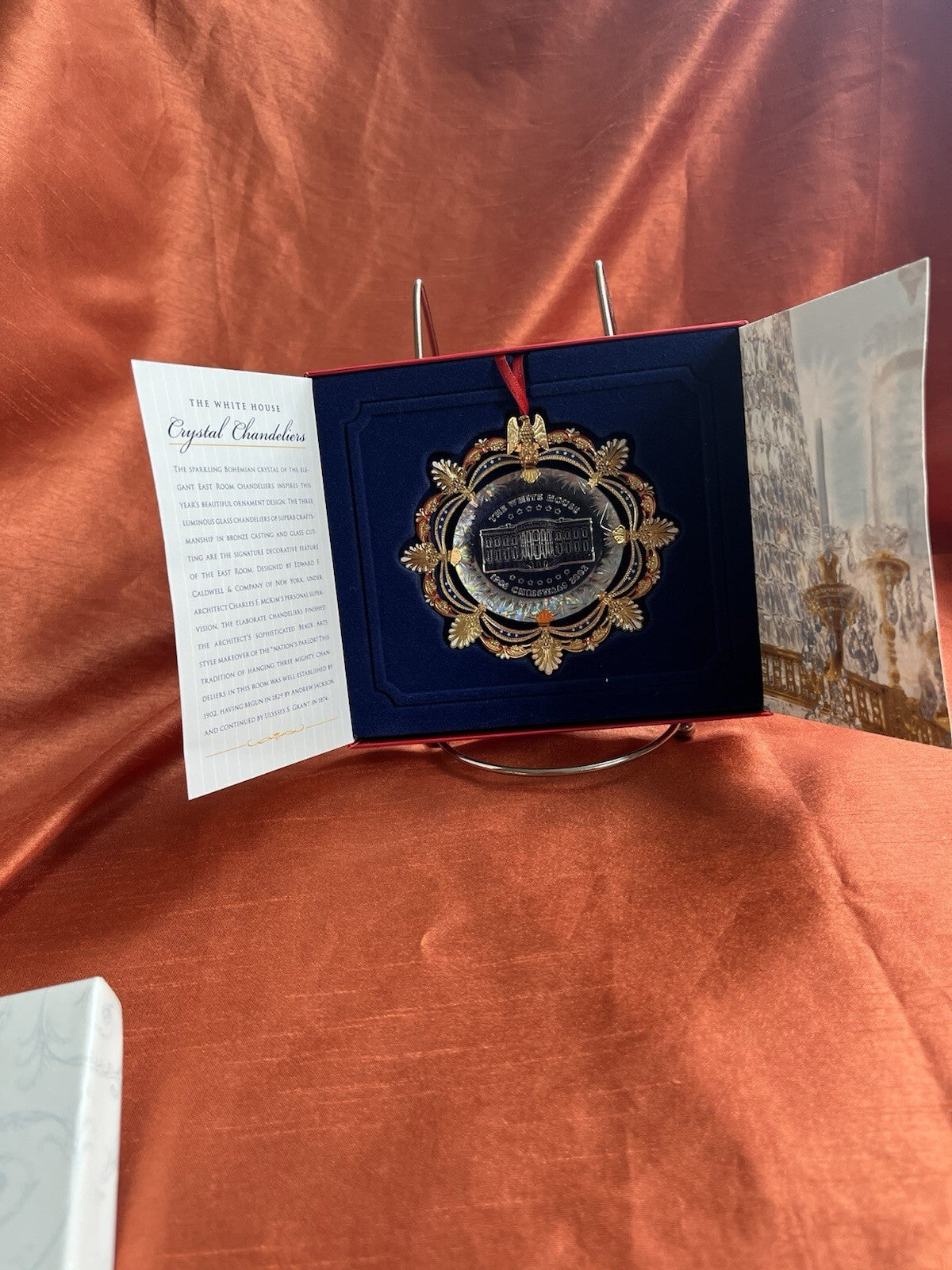 White House Historical Association Christmas Ornament 2002 in box