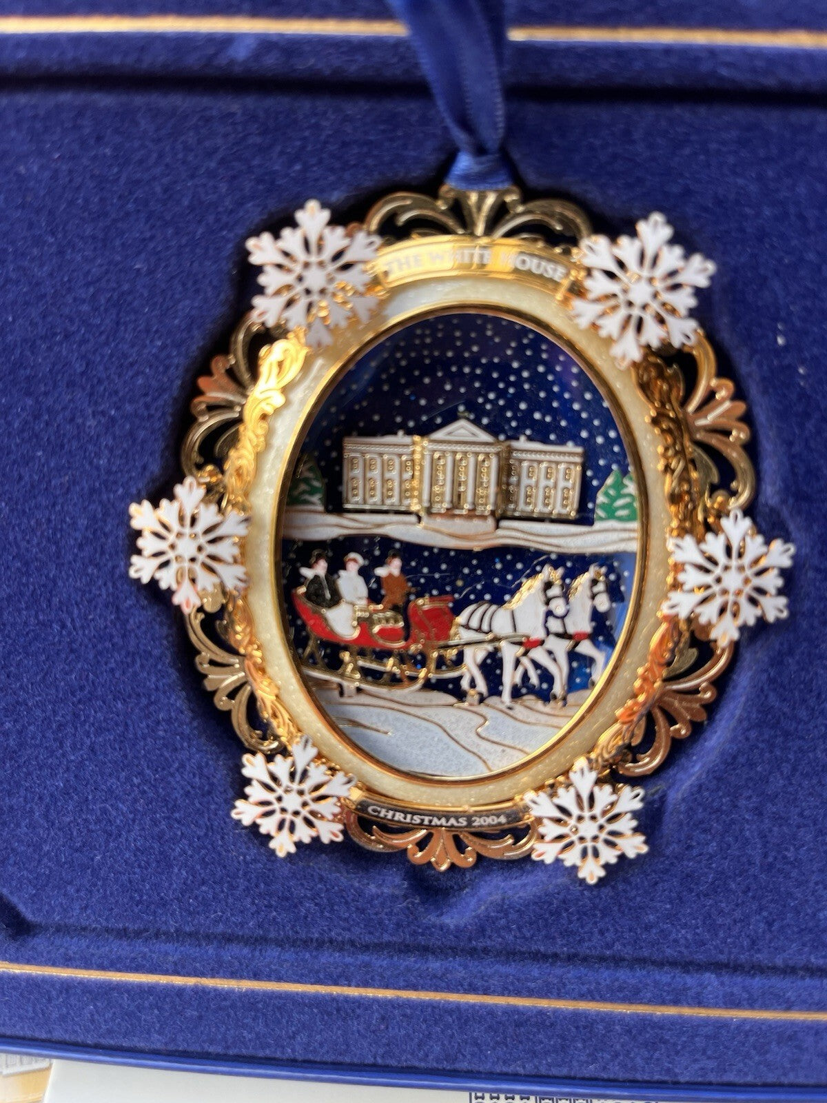 The White House Historical Association Christmas Ornament 2004