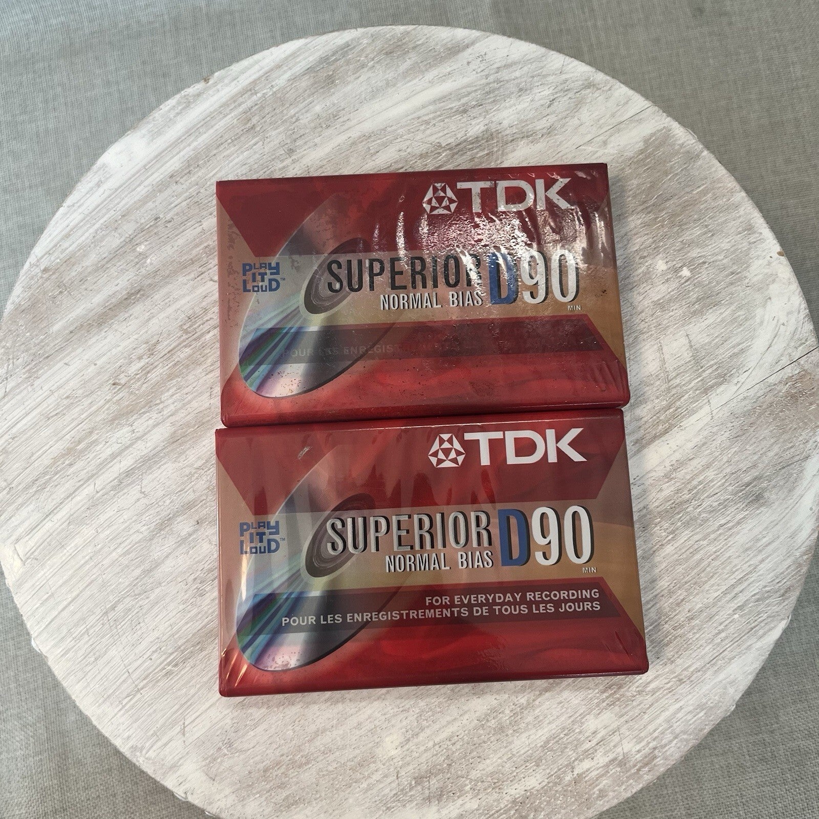 TDK D90 Standard Audio Cassette (A00808-20) Rcr Audio Cassette Tape