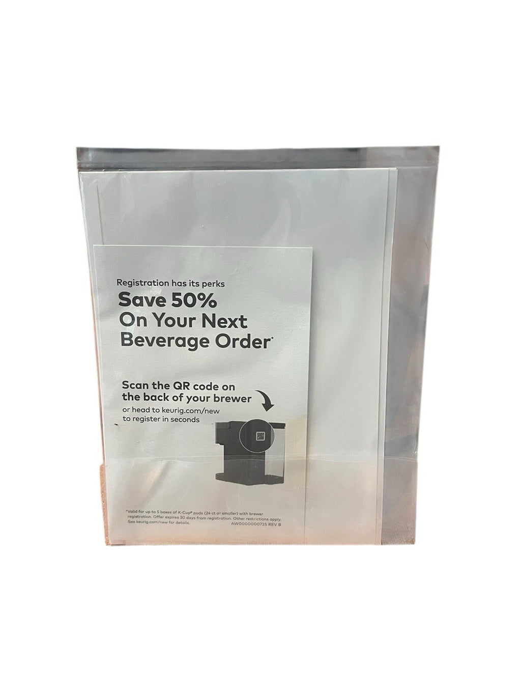 Keurig K-Classic K50 Black Single Serve K-Cup Coffee Maker NEW OPEN BOX