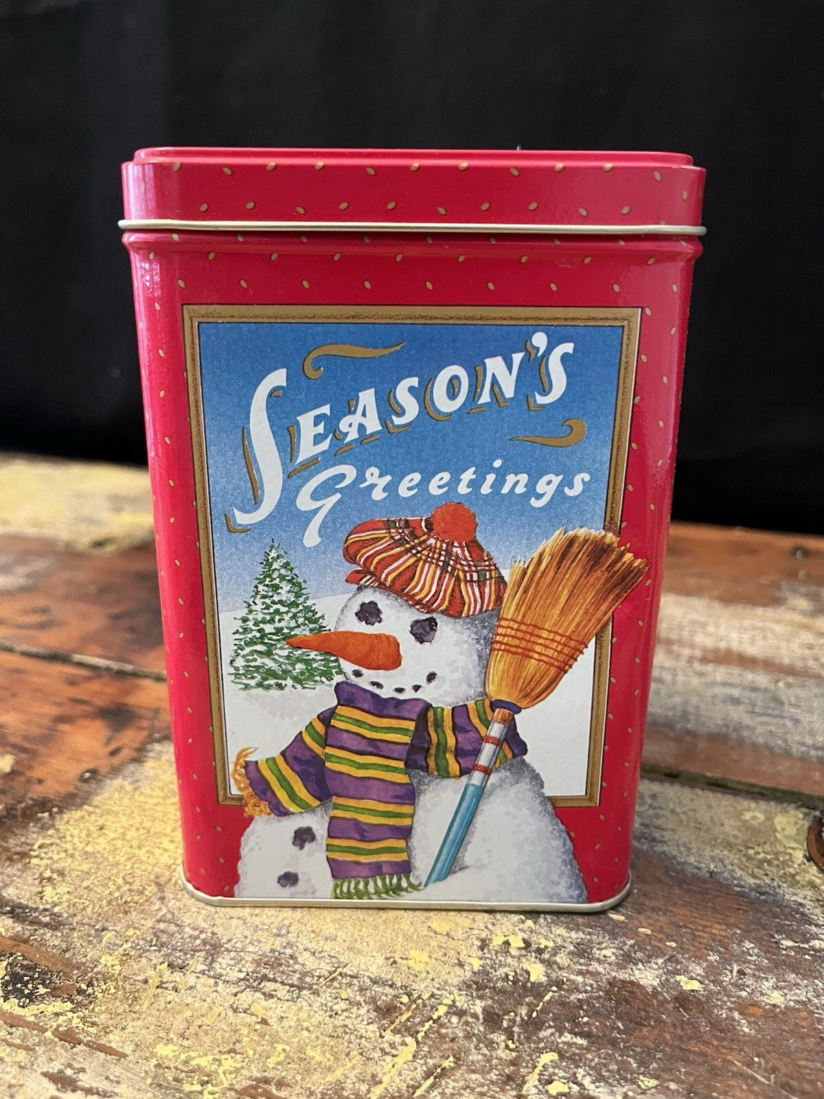 1990 Vintage Mars Milky Way Dark Chocolate Collectible Tin