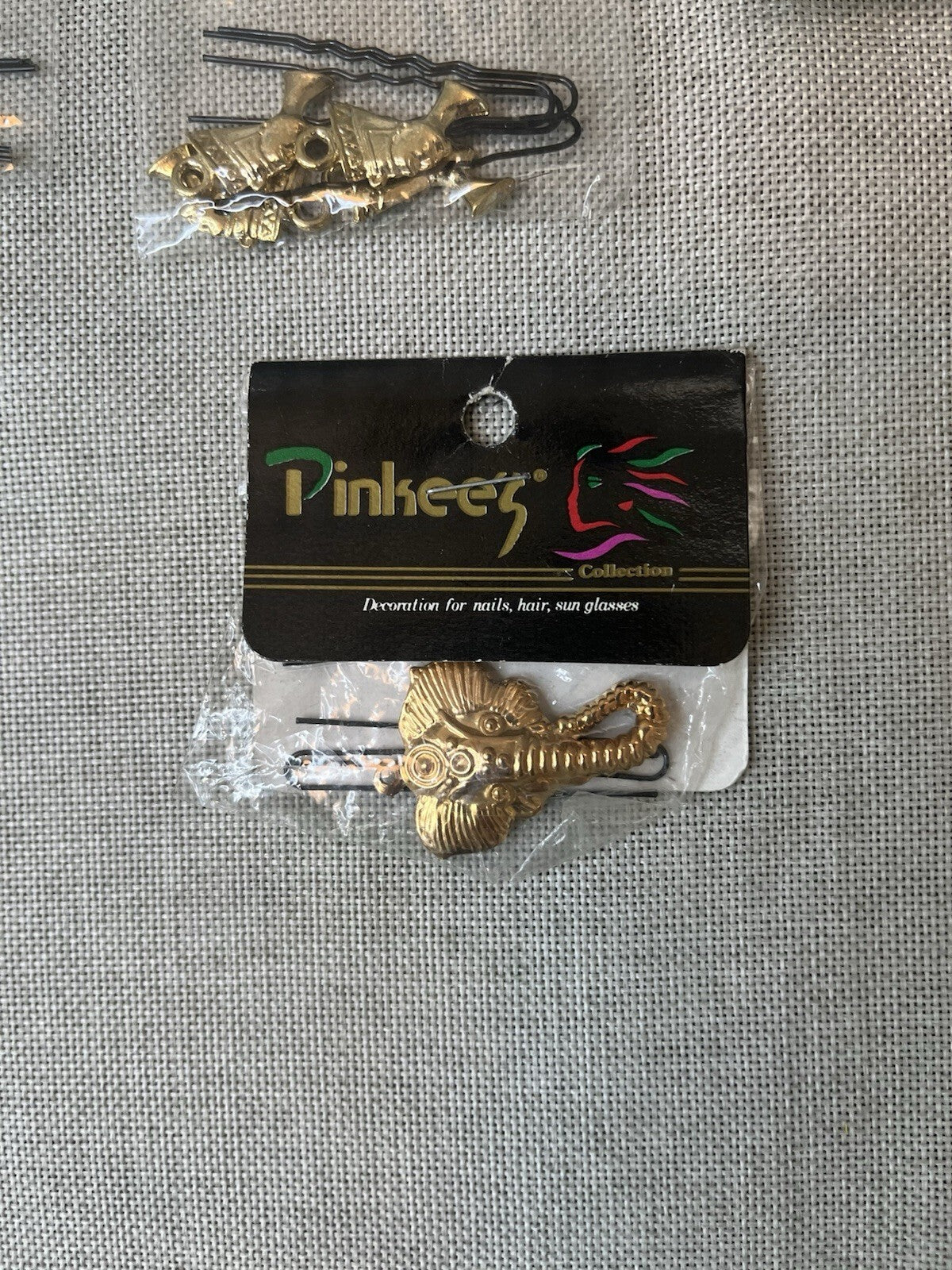 Y2K Hair Pins, Set of 7 Collection  Hair Accessories.Cleopatra & Stars, elephant