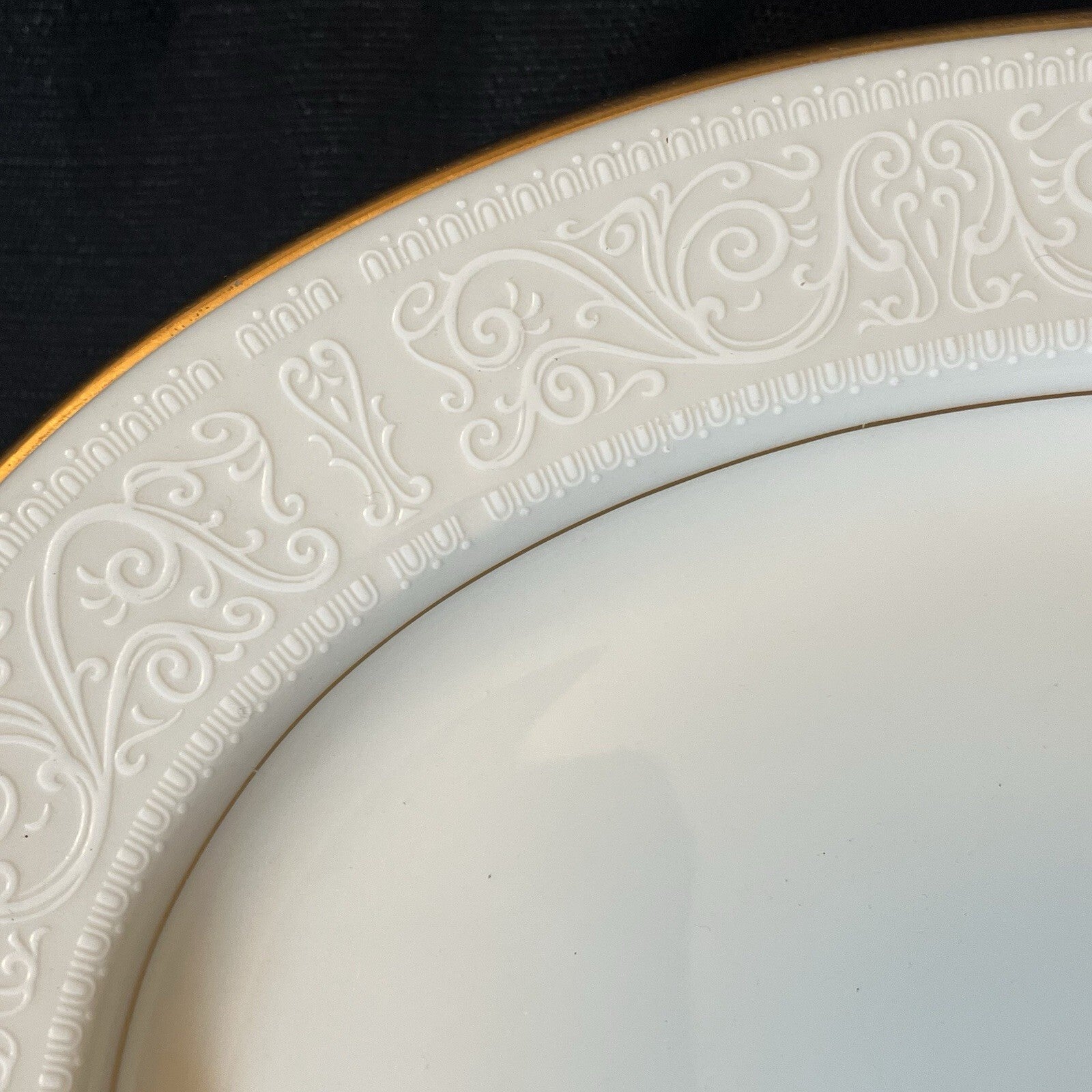 Noritake Tulane 13.5" Oval Serving Platter pattern #7562