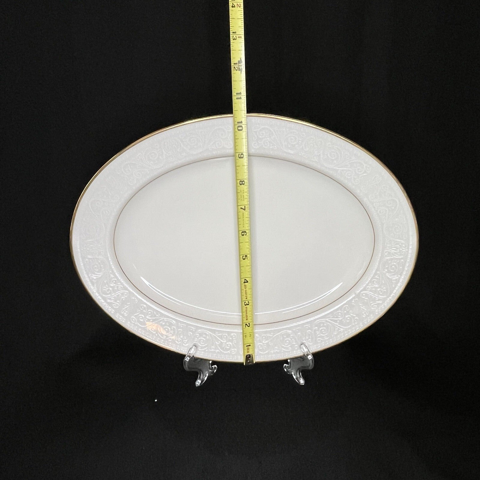 Noritake Tulane 13.5" Oval Serving Platter (pattern #7562).