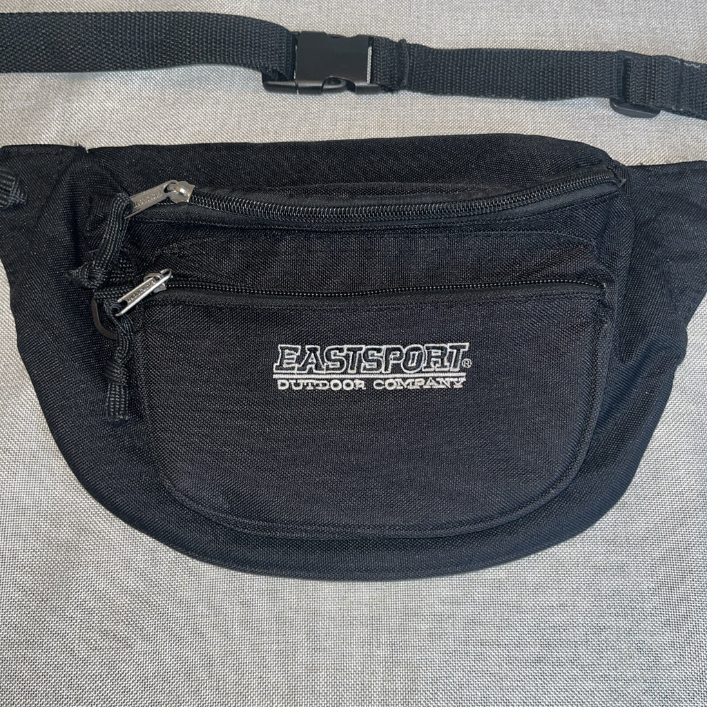 New Eastsport Outdoor Company Fanny Pack. 3 Zippers Adjustable Straps. Hiking