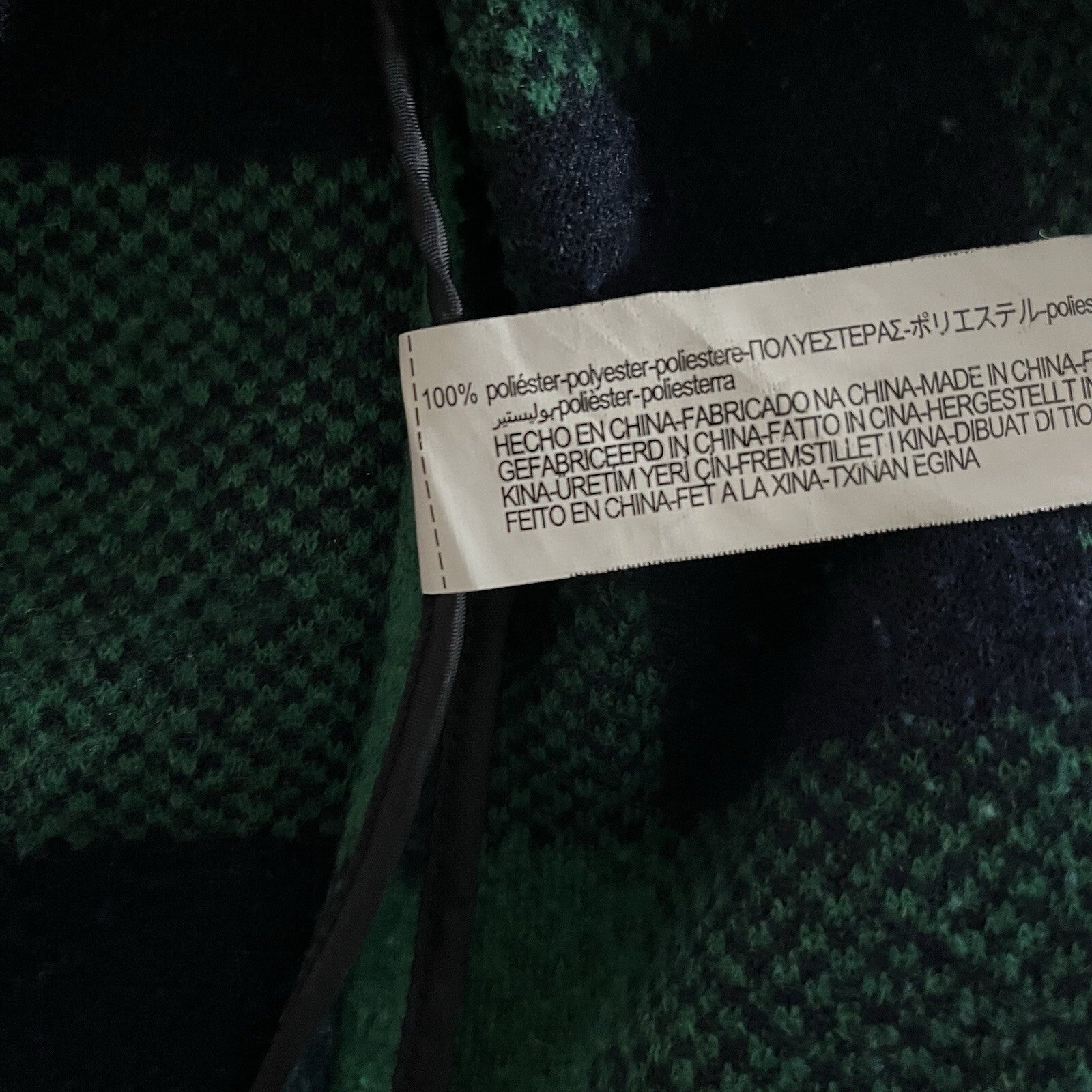 ZARA Women's Shacket Green And plaid Shacket  snap Xs