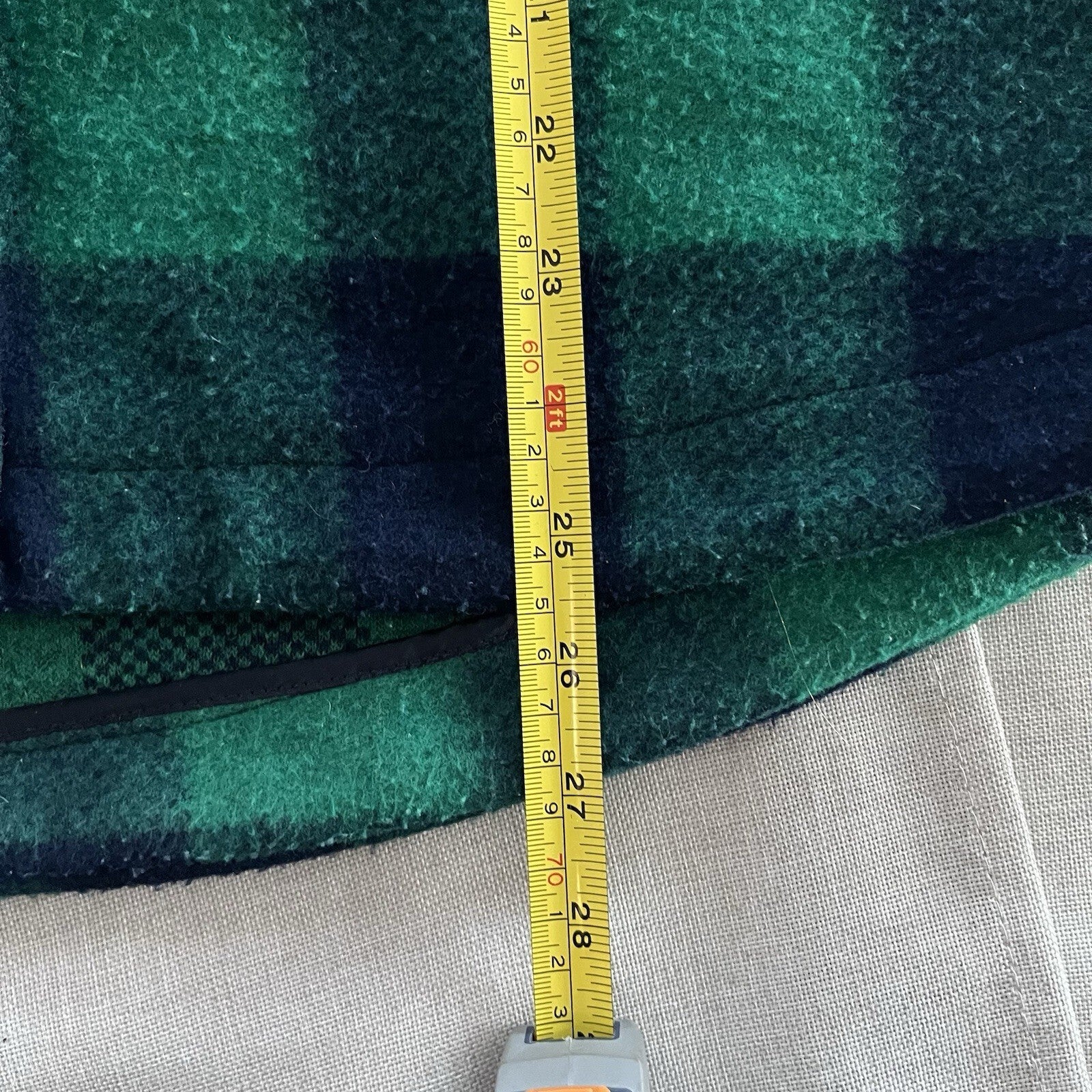 ZARA Women's Shacket Green And plaid Shacket  snap Xs