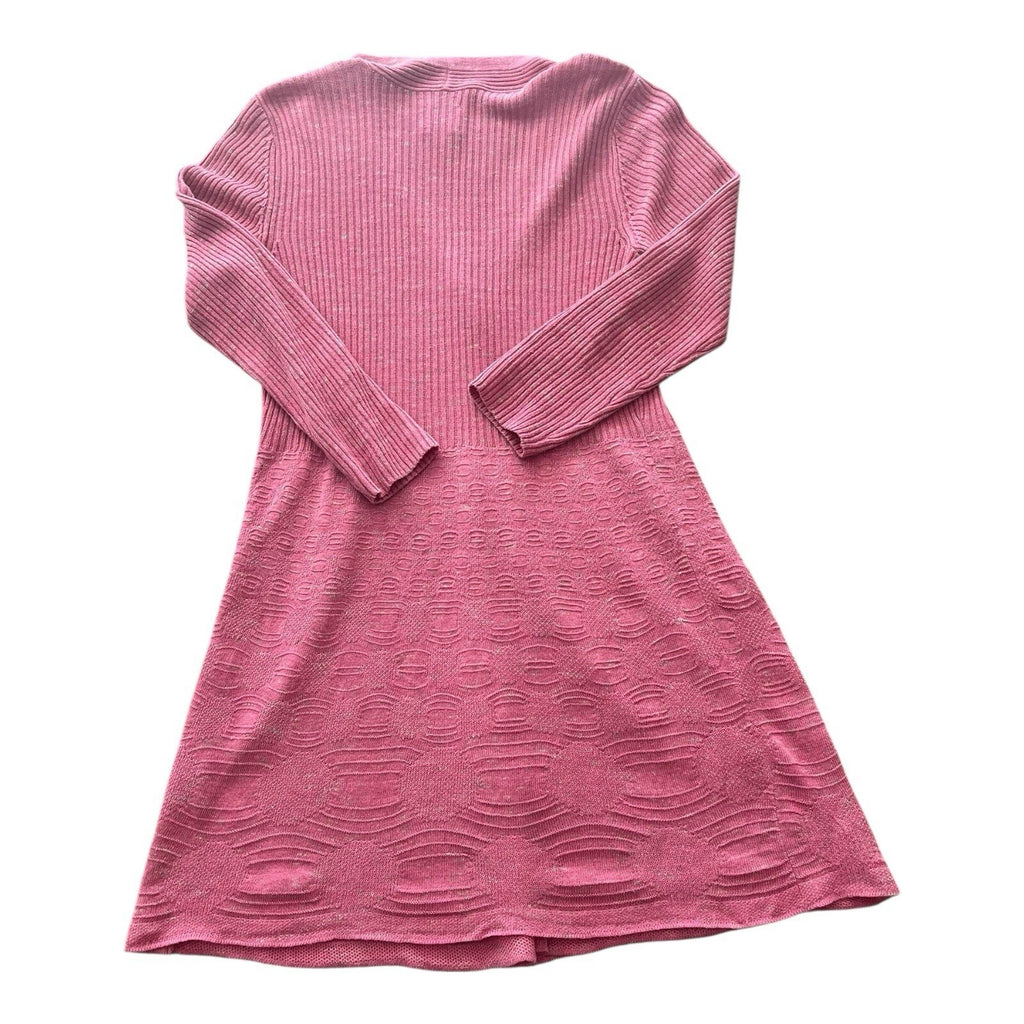 NIC + ZOE Pink Cardigan Size Small Long Sleeve