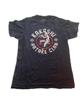 Men’s Naruto T-Shirt Sz S Navy Blue Shippuden Anime Kakashi Hatake Clan Tee