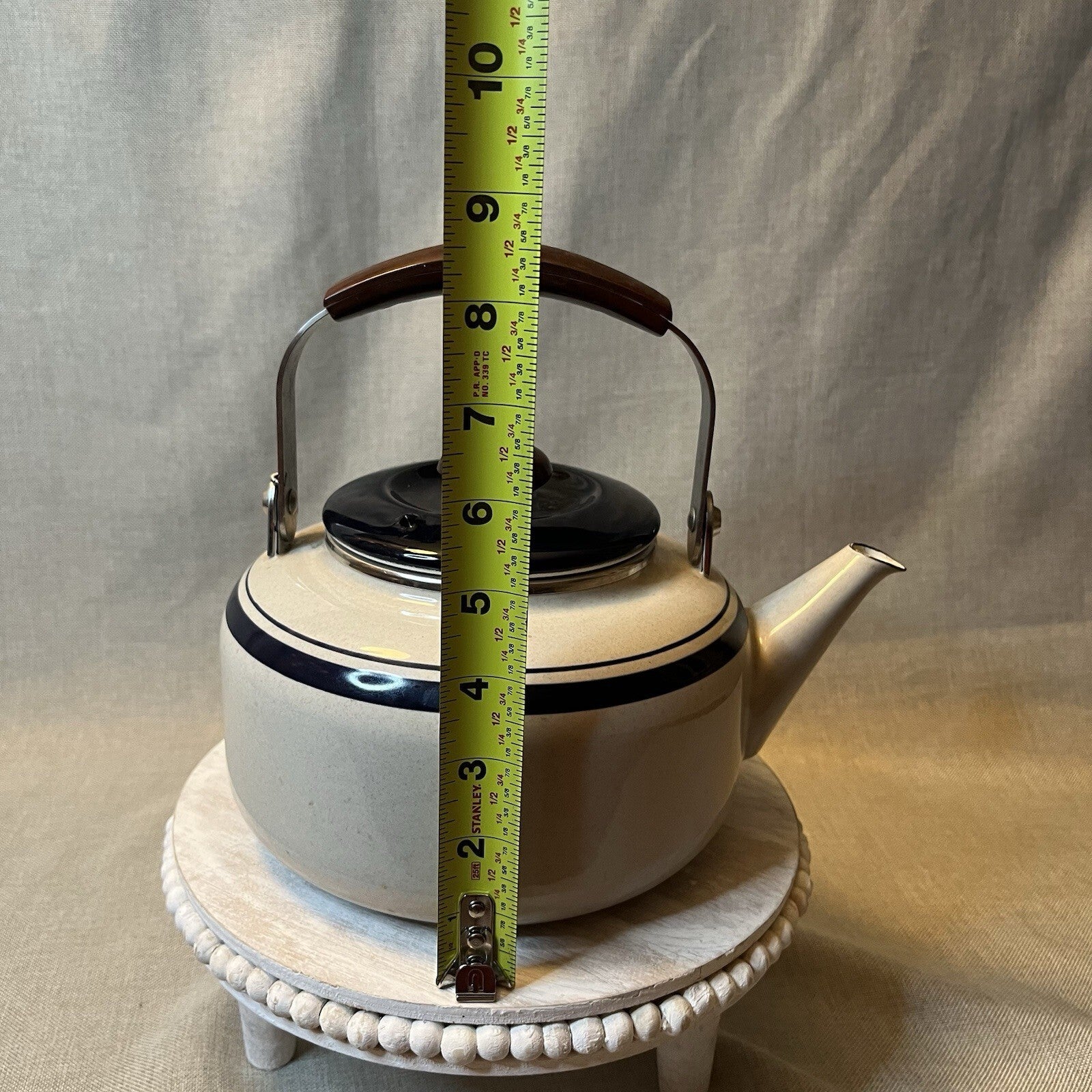 Janko Ware Tea Pot Classic Series handpainted made in Japan**Wear On Inside Pot
