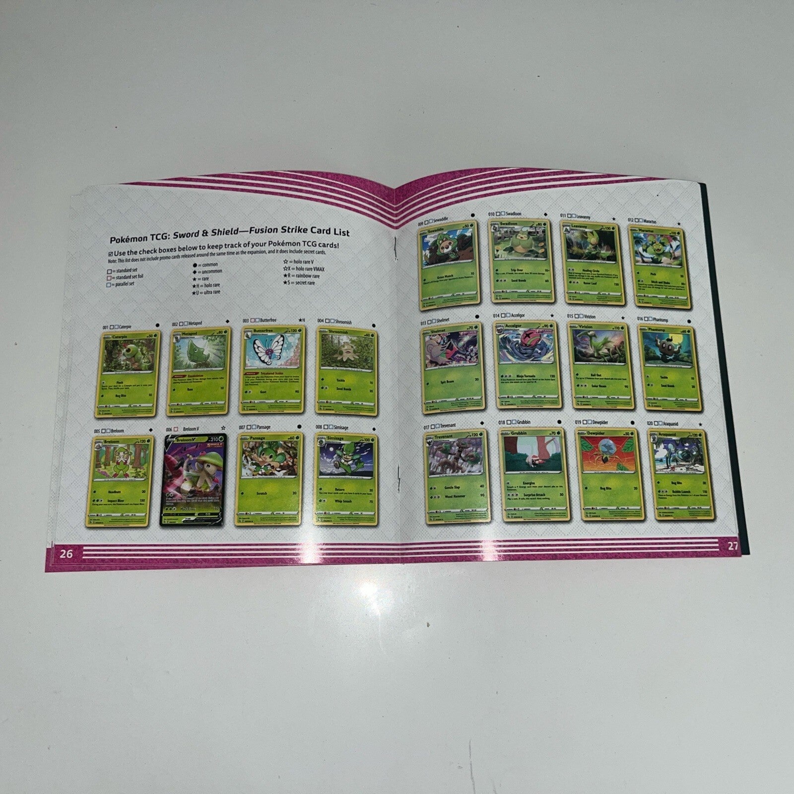 Pokemon TCG Sword & Shield: Fusion Strike Elite Trainer Box Players Guide Book