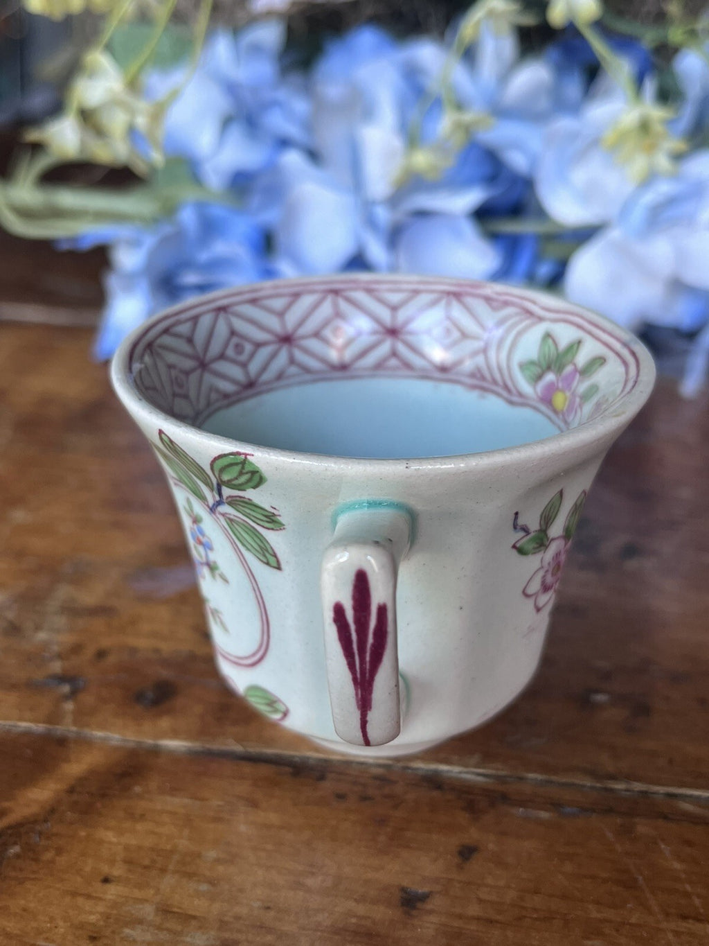 Adams Calyx Ware Cup & Saucer 'Singapore Bird' English Ironstone