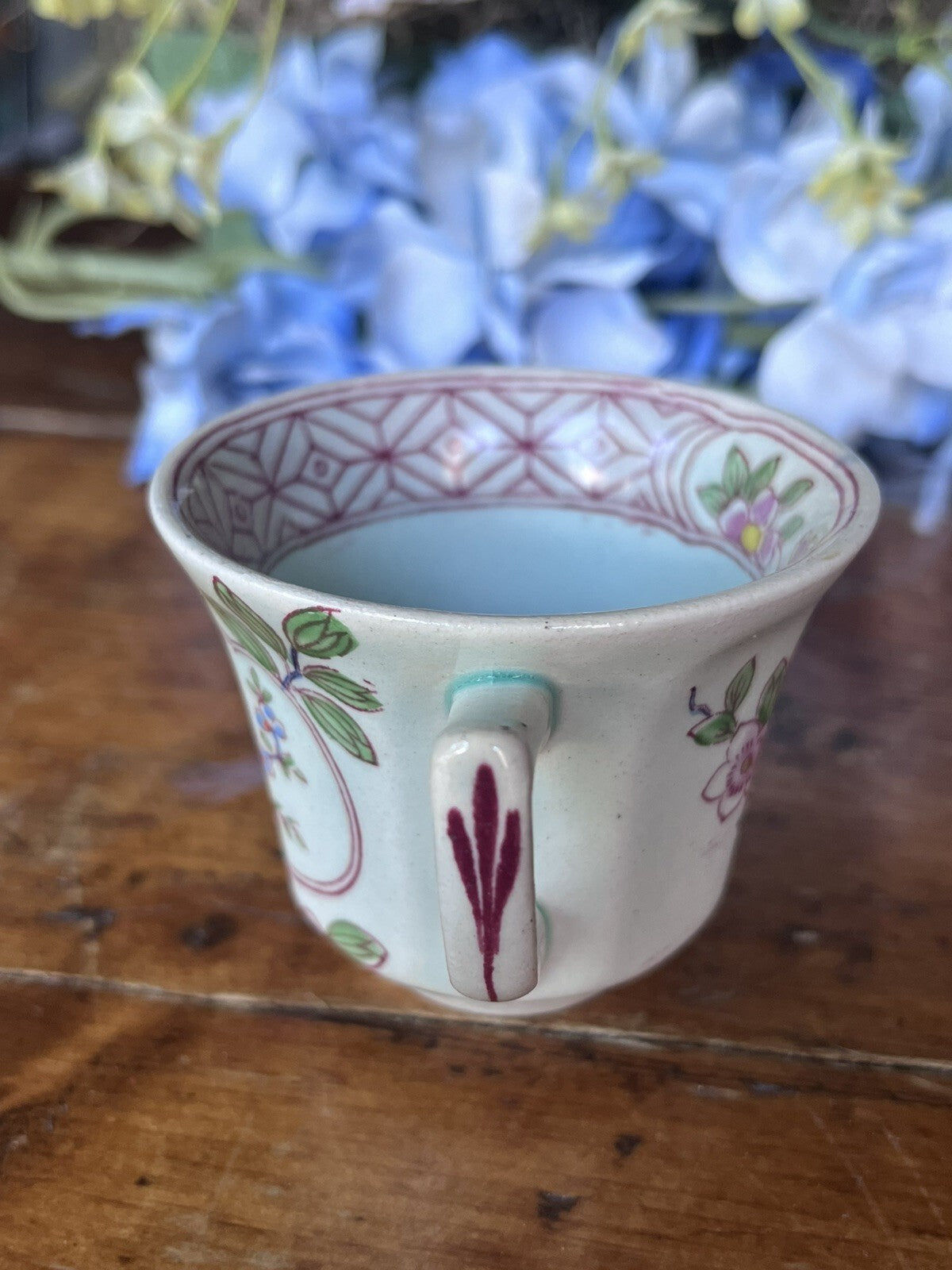 Adams Calyx Ware Cup & Saucer 'Singapore Bird' English Ironstone