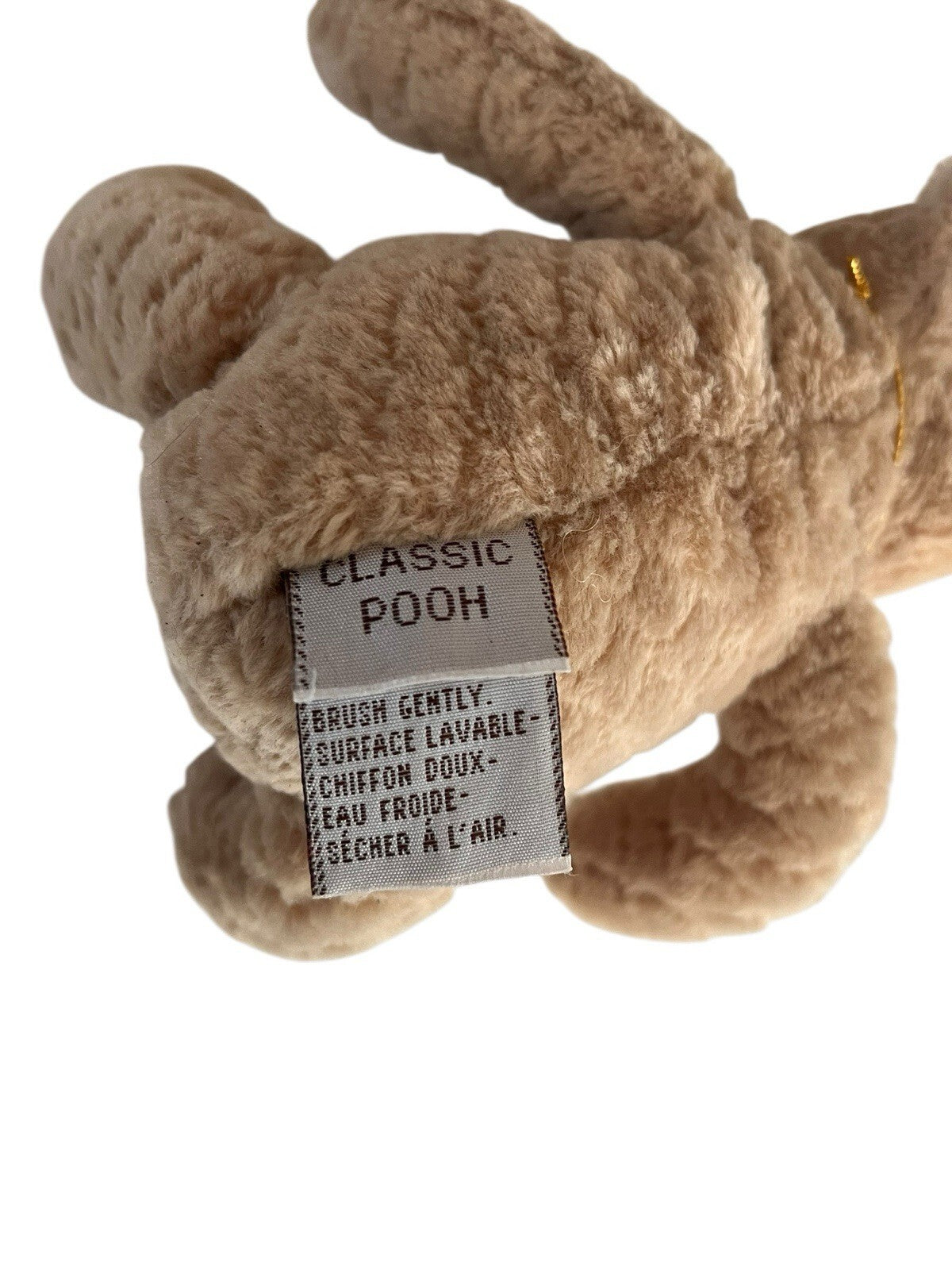 gund classic pooh mini plush stuffed animal bean bag