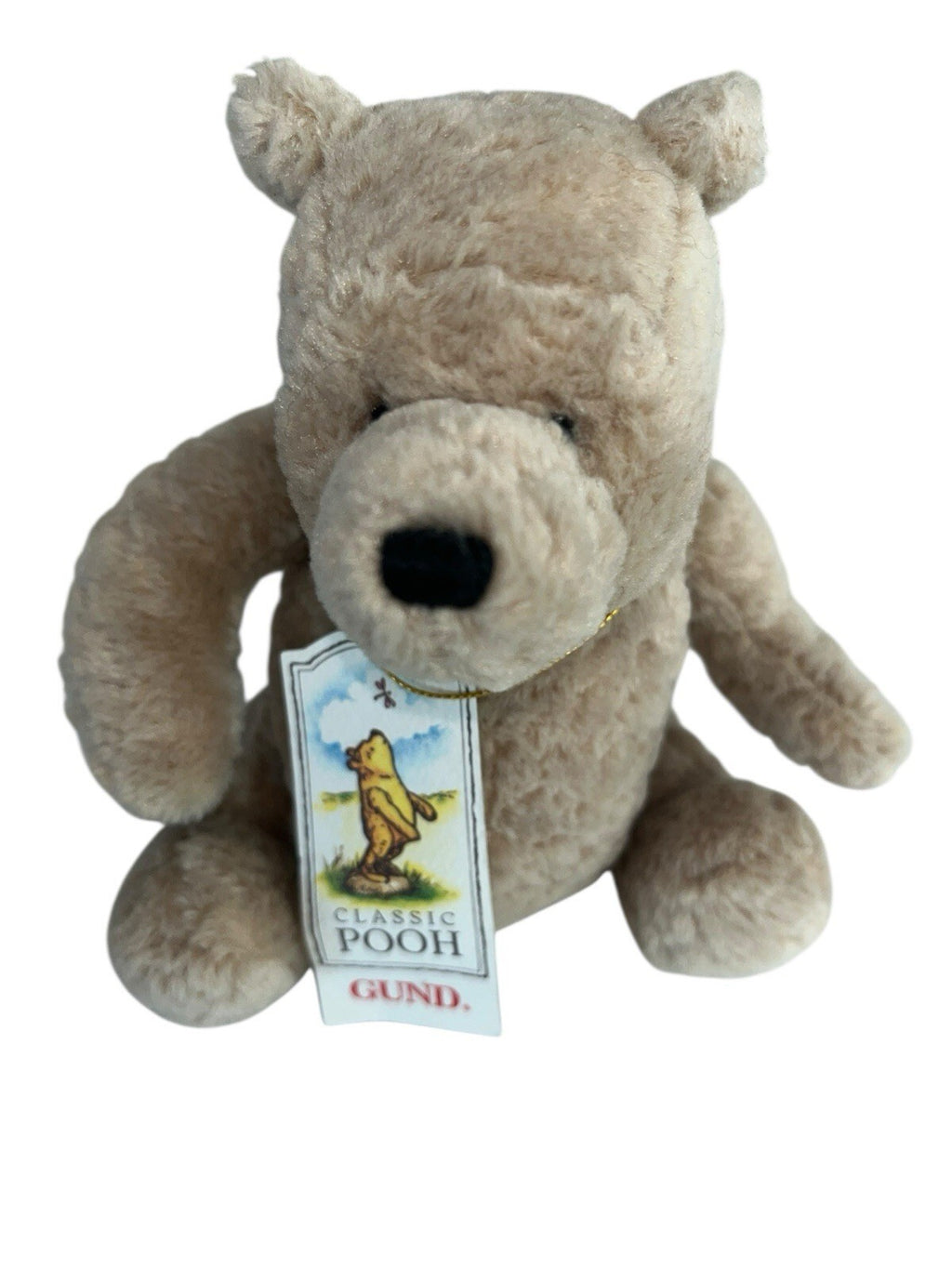 gund classic pooh mini plush stuffed animal bean bag