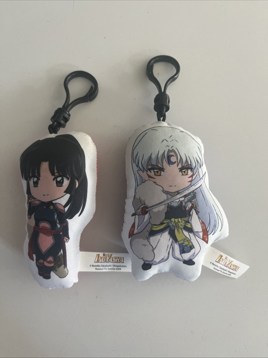 Inuyasha Sango Nendoroid /Puni Chara Sesshomaru Plush Anime Keychain Plush