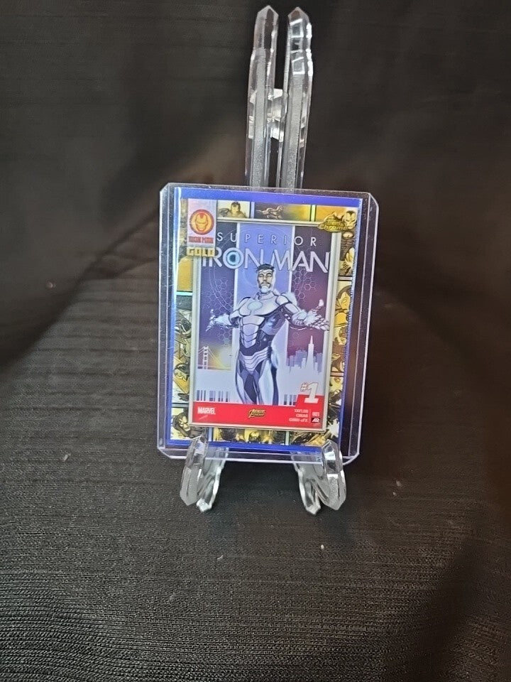 Iron Man 2025 Topps Chrome MARVEL Iron Man Gold Card #IM-10