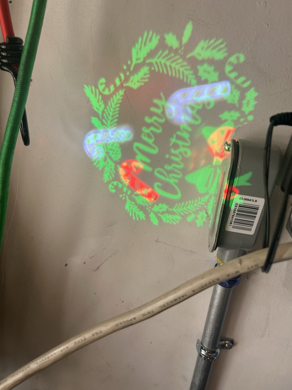 Brand New LED Light Show Projection Plus Whirl-A-Motion+Static Red, Green & Whit