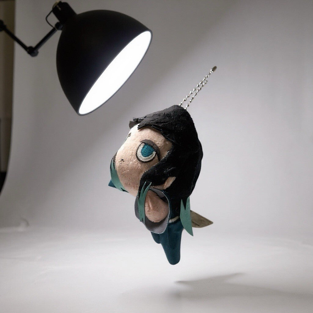 Demon Slayer Kimetsu no Yaiba Nesoberi Muichiro Tokito Mini Plush Stuffed Doll