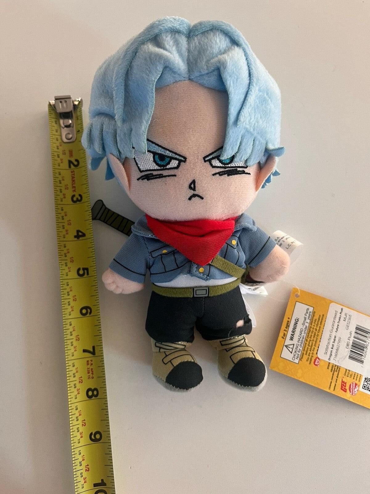 Dragon Ball Z  Trunk Future 8-Inch Tall Stuffed Plush Doll