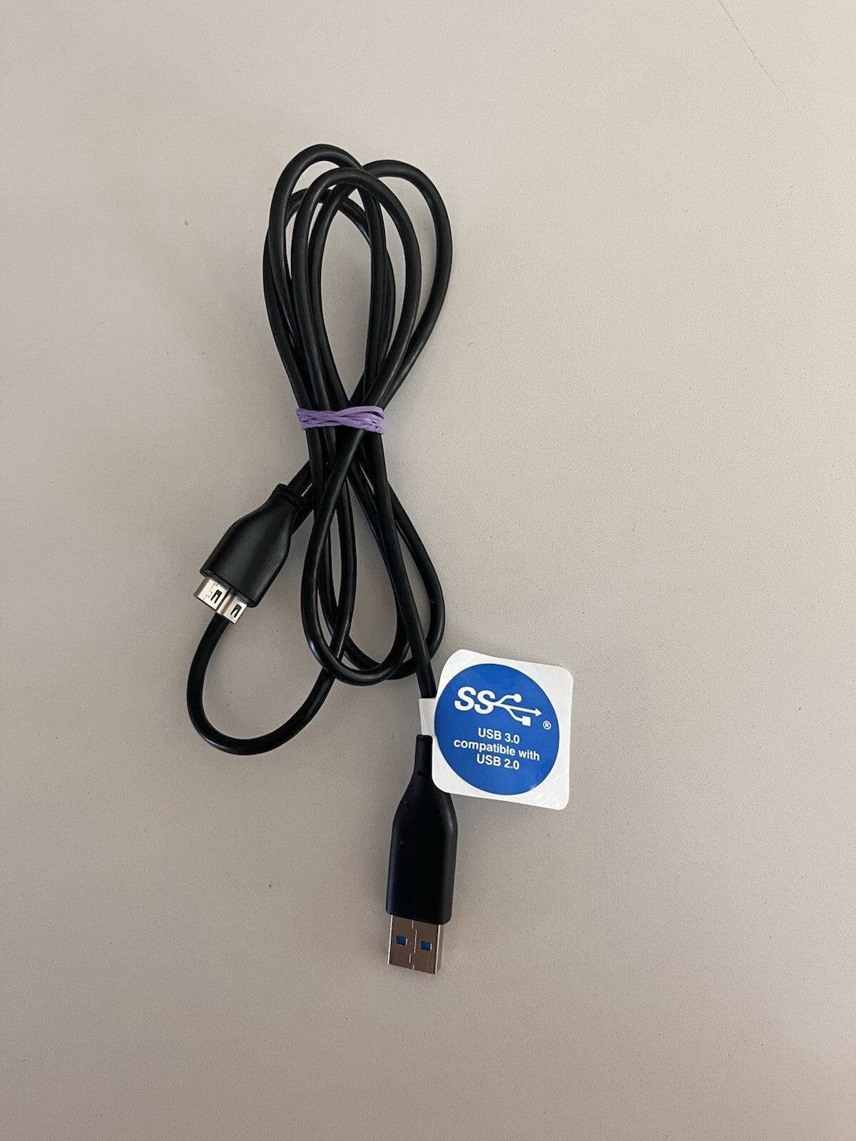 USB 3.0 DATA TRANSFER CABLE CORD FOR WD MY PASSPORT ULTRA WDBMWV0020BBK HDD