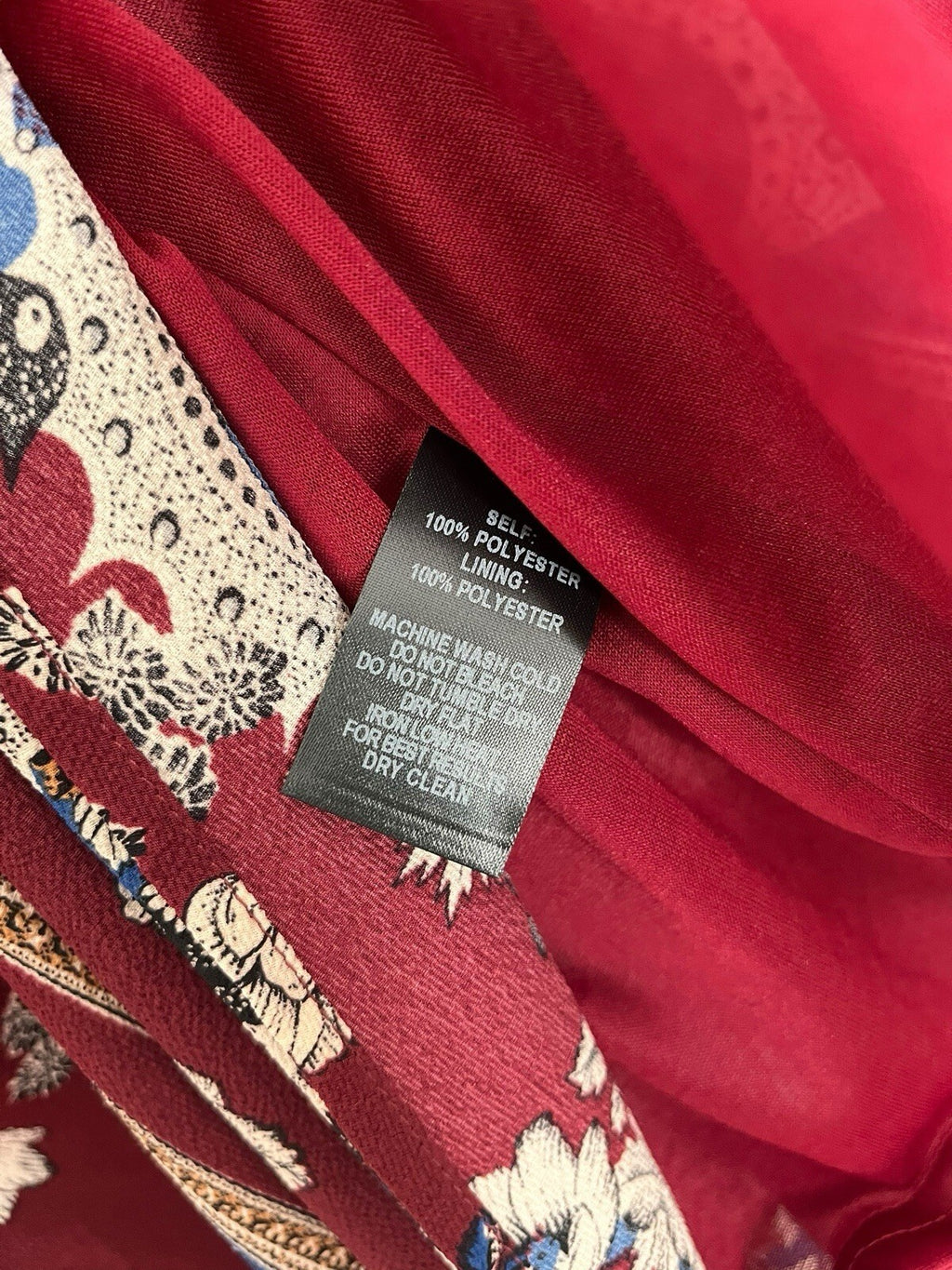 Lulus Boho babe floral handkerchief Hem Dress Size Medium