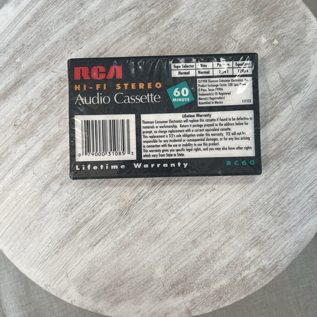 TDK D90 Standard Audio Cassette (A00808-20) Rcr Audio Cassette Tape