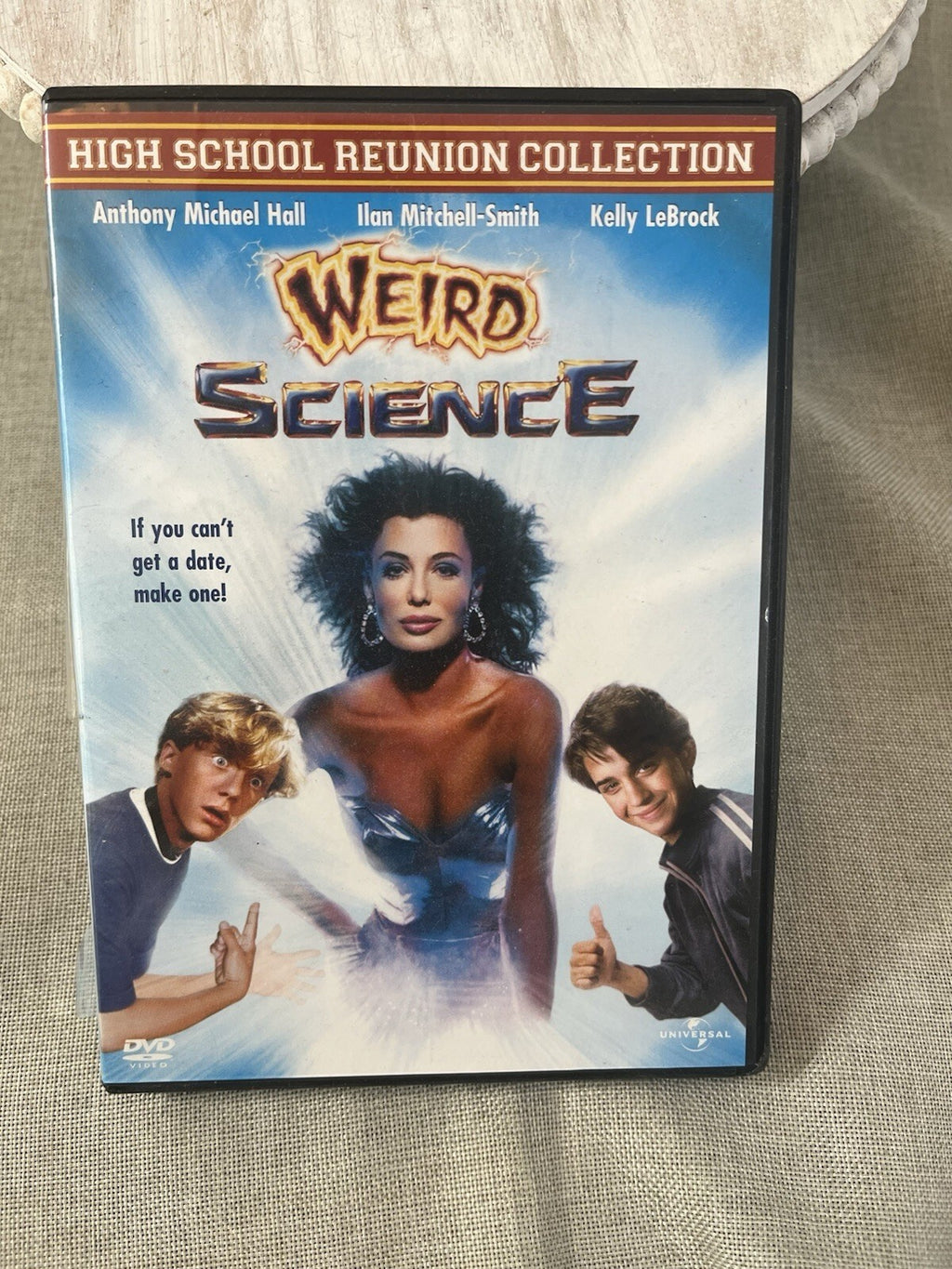 Dvds 2 Weird science and Space Jam.  Brand New Still In Plastic Packaging..