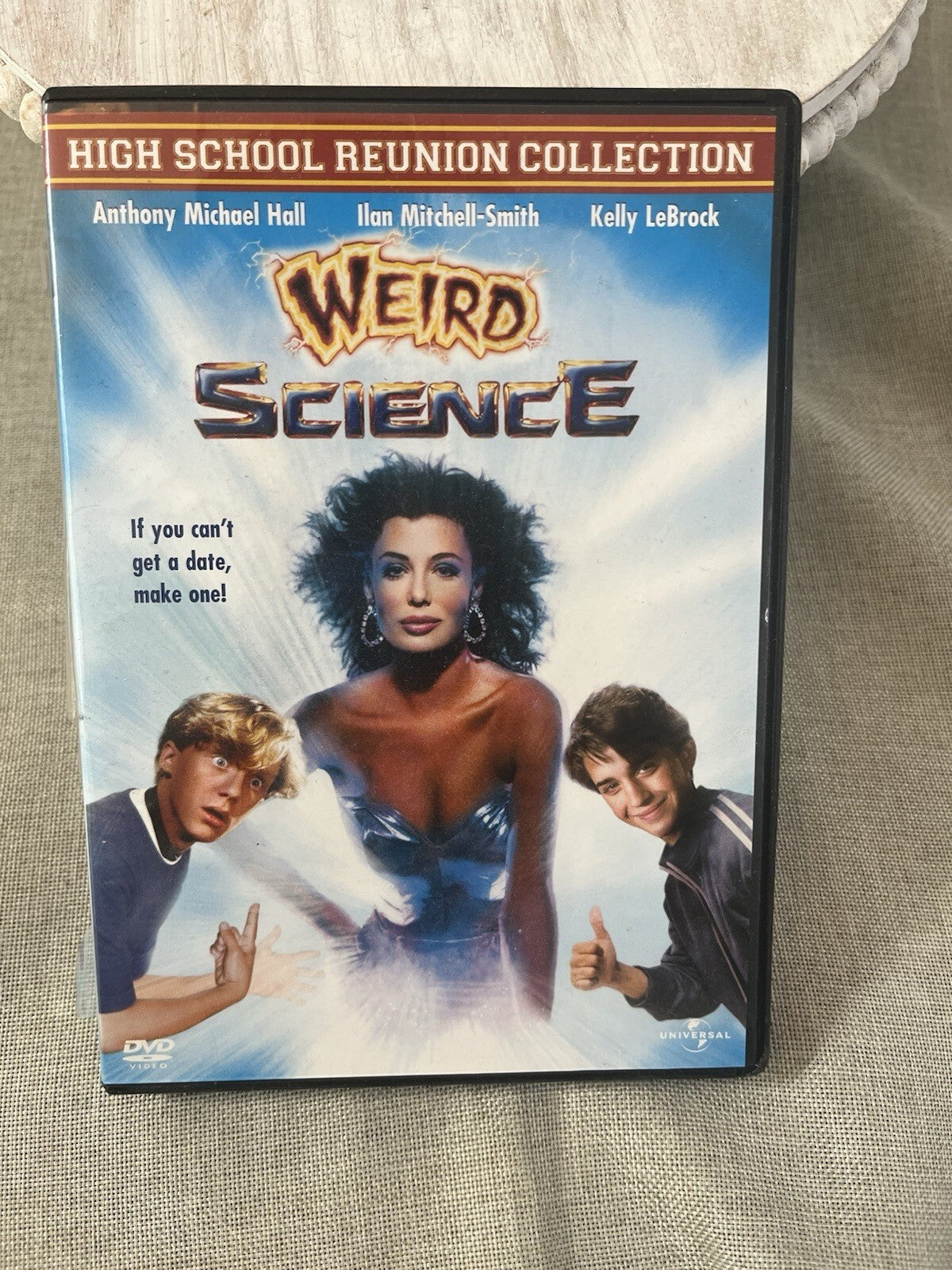 Dvds 2 Weird science and Space Jam.  Brand New Still In Plastic Packaging..