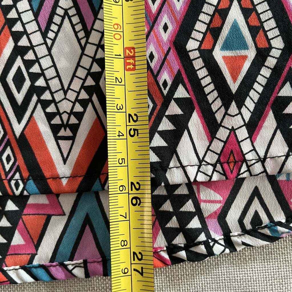 Dina Be Shirt Womens Small geometrical Aztec design