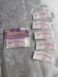 VINTAGE "Specially Hand Made by JUNE" Personalized Sew On Woven Labels NEW