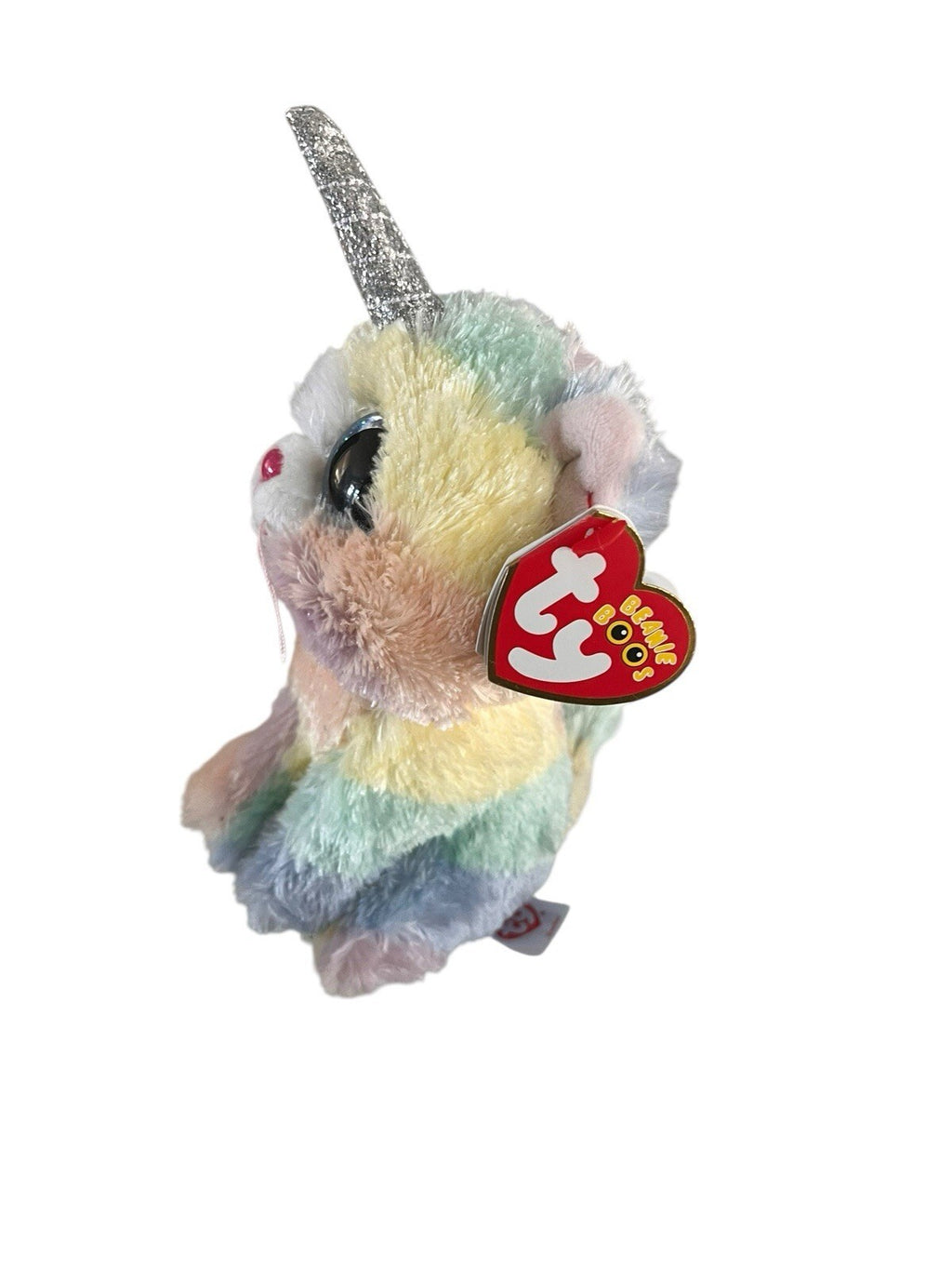 TY Beanie Boos 6" HEATHER Cat Unicorn UniCat Plush Stuffed Animal Toy MWMTs