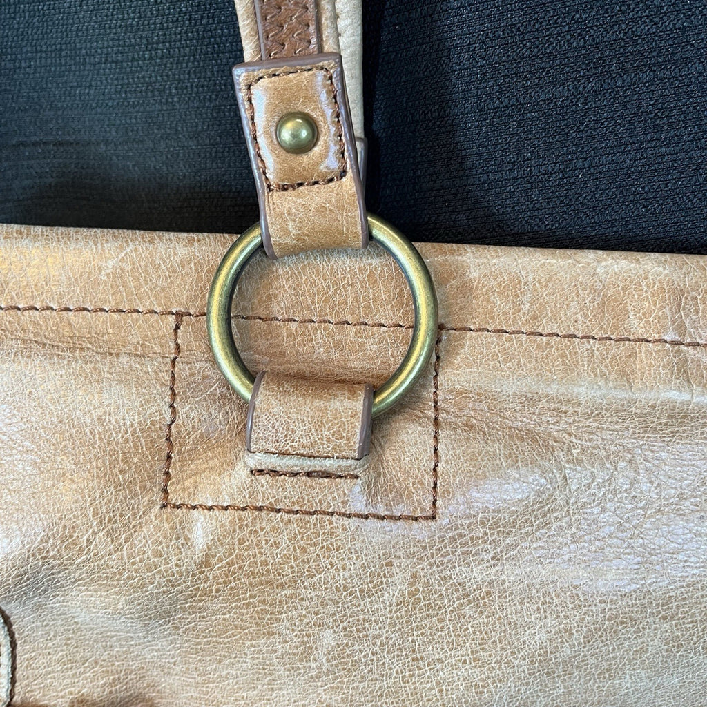 The Sak "Iris" Brown Leather Tote Pre-Owned Condition**not Perfect Condition**