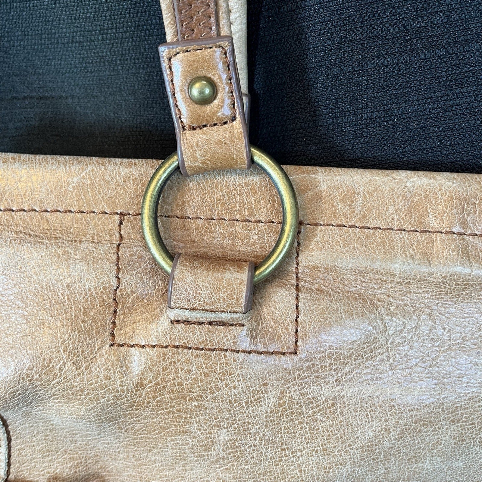 The Sak "Iris" Brown Leather Tote Pre-Owned Condition**not Perfect Condition**